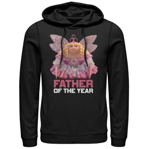 Men's Despicable Me Father of the Year Fairy Gru Pull Over Hoodie - 1 of 3