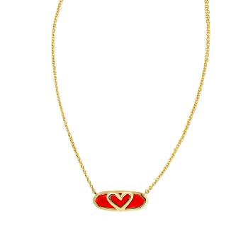 Kendra Scott Aria 14K Gold Over Brass Pendant Necklace