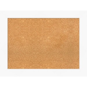 Amanti Art Cabinet White Framed Corkboard, Natural Cork - 1 of 4