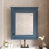 KWPZQEB Bathroom Wall Cabinet, Over The Toilet Space Saver Storage Cabinet, Medicine Cabinet with Mirror and Adjustable Shelves, Cupboard - 3 of 4