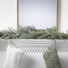 Sullivans Artificial 4 ft. Frosted Blue Cedar Garland, Green Christmas Garland - 3 of 4