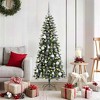 vidaXL Artificial Christmas Tree with 150 LEDs Green 66 x 66 x 150 cm - 2 of 4