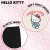 Hello Kitty Fleece Pullover Sweatshirt Ribbed Flare Leggings Outfit Set Little Kid to Big Kid - 4 of 4
