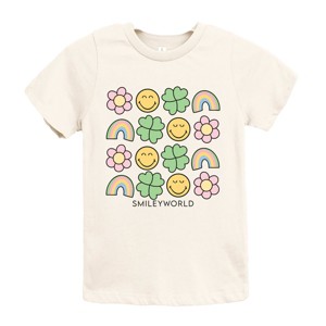 The Juniper Shop SmileyWorld Smiley Clover Daisy Youth Short Sleeve Tee - 1 of 4