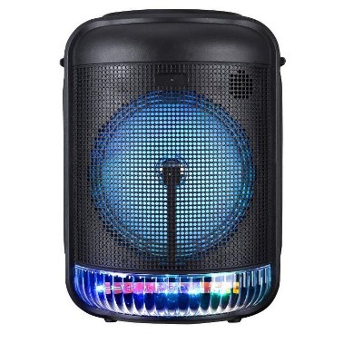 MPM 8'' Bluetooth Speaker Aux input - RGB lighting - 1500mAh battery built in battery - 8W Amplifier RMS