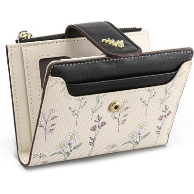 Clotth Small Wallets for Women - with Zipper Pocket & ID Window - RFID Blocking Leather Compact Bifold for Daily Use, Travel,and Work. - image 2