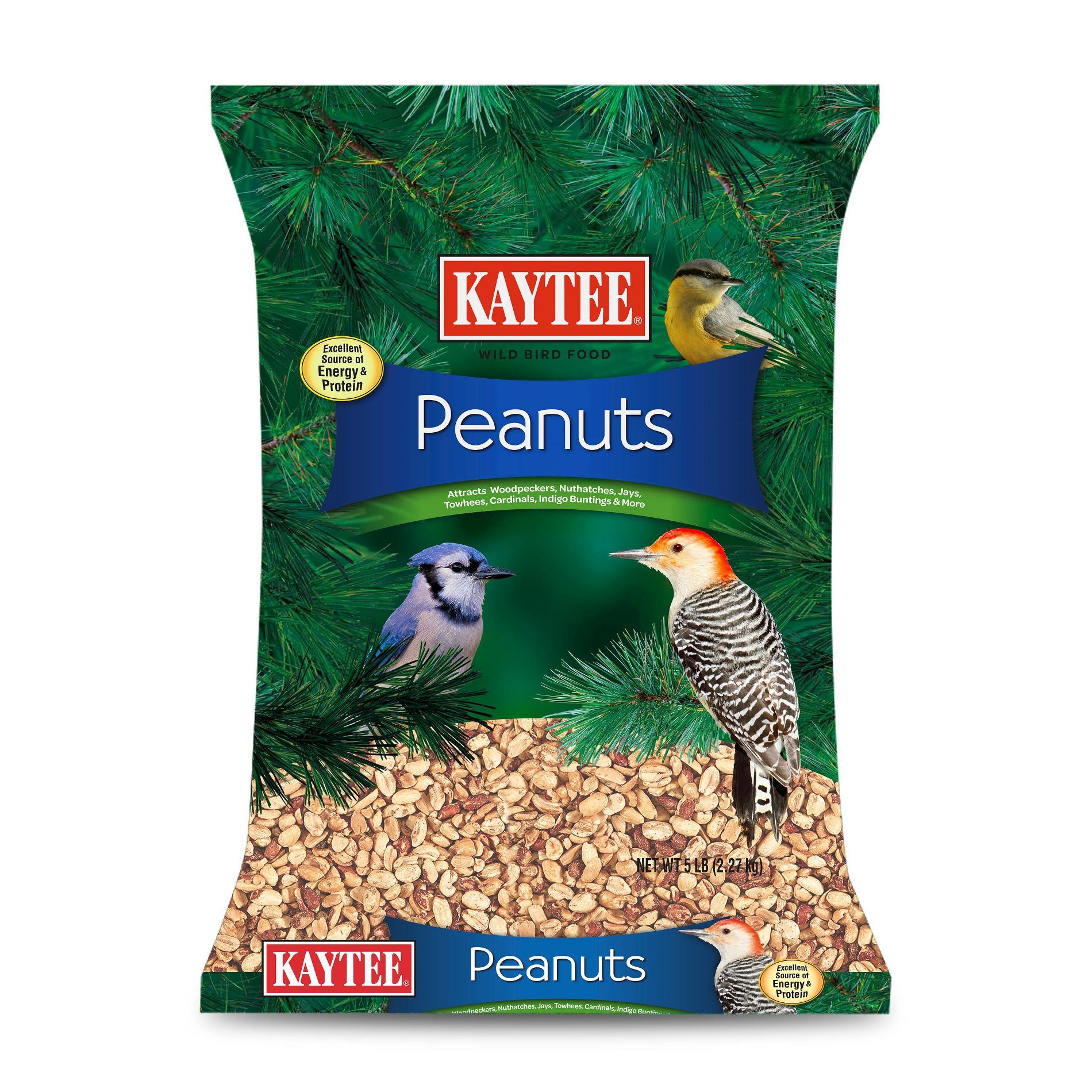 Kaytee Peanuts Wild Bird Food - 5lbs