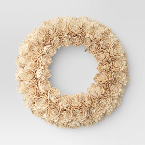 Shola Preserved Wreath - Threshold™ - 1 of 3