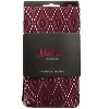Memoi Women's Framed Diamonds Nylon Net Tights - 3 of 4