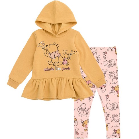 Disney Disney Junior Baby Girls Fleece Pullover Hoodie And Leggings Outfit Set Infant Target