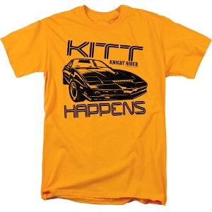 Knight Rider Kitt Happens Adult T-Shirt - 1 of 4