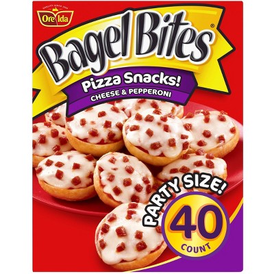 Ore-Ida Bagel Bites Cheese and Pepperoni Frozen Pizza Snacks - 31.1oz/40ct