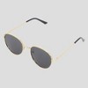Anna-Kaci Elegant Gold - Rimmed Round Women's Polarized Sunglasses UV400 Protection - 2 of 4