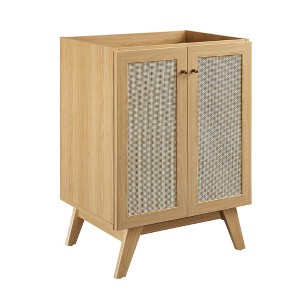 Modway Soma 24" Bathroom Vanity Cabinet – Compact Freestanding Sink Cabinet with Shelf and Door Storage (Sink Basin Not Included) - 1 of 4