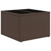 vidaXL Garden Sofa Set Brown, Cream white - 3 of 4