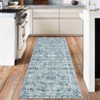 Vintage Boho Area Rug , Non-Slip, Washable, Soft, Short Pile, Non-Shedding Floor Carpet for Living Room,Bedroom Office - 3 of 4