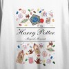 Harry Potter Magical Moments Crew Neck Short Sleeve Women's White Crop T-shirt - 2 of 3