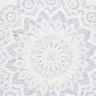 ivory/blue