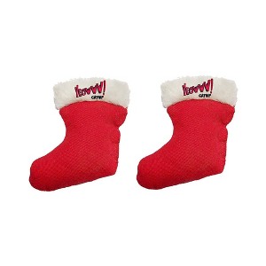 Yeowww! Duckyworld 100% ORGANIC Flower Leaf Catnip Cat Toy Christmas 2 Stockings - 1 of 4