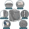 PAVILIA Toiletry Bag Travel Women Men, Hanging Water Resistant Makeup Accessories Cosmetic Organizer Large Essential Kit - 3 of 4