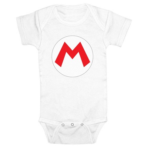 Super mario baby discount onesie