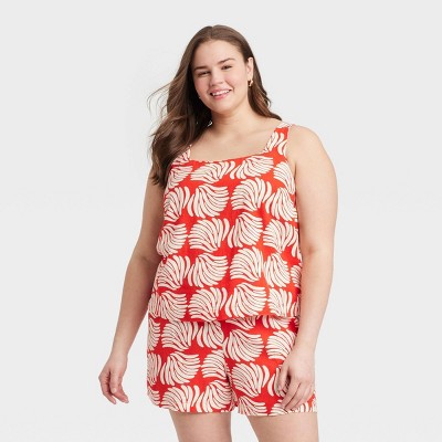 Women's Linen Tank Top - A New Day™