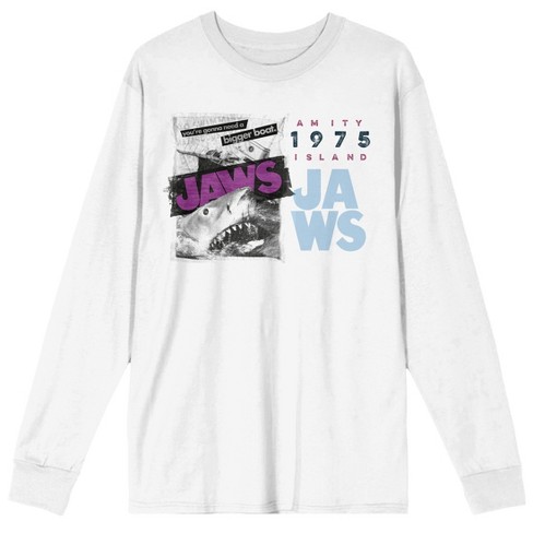 jaws long sleeve shirt