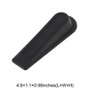 Unique Bargains Door Stop Perforated Door Stop English Text TPR Black 4.8"x1.1"x0.98" 1 Pc - 3 of 4