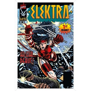 Trends International Marvel Elektra - Elektra #1 Framed Wall Poster Prints - 1 of 4