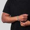 Crucible Men's Knife Edge Curb Chain Stainless Steel Bracelet - 2 of 4