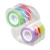 6pk Removable Highlighter Tape Assorted Colors - Lee Products: Colored Tape for Books, 720" Length, 0.5" Width - 2 of 2