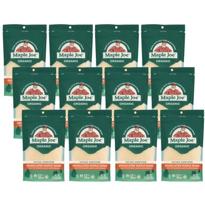 Maple Joe Granulated Maple Sugar Organic - Case of 12/7.76 oz