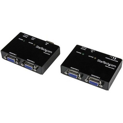 StarTech.com VGA Video Extender over CAT5 (ST121 Series) - 1 x 4 - SXGA - 500ft