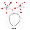 Unique Bargains Halloween Starfishes Shape Headband 4.72" Diameter White 1 Pc - 3 of 4