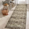 Machine Washable Vintage Large Area Rug Distressed Indoor Floor Carpet Non Slip Non Shedding Thin Foldable Printed Floor Cover - 2 of 4