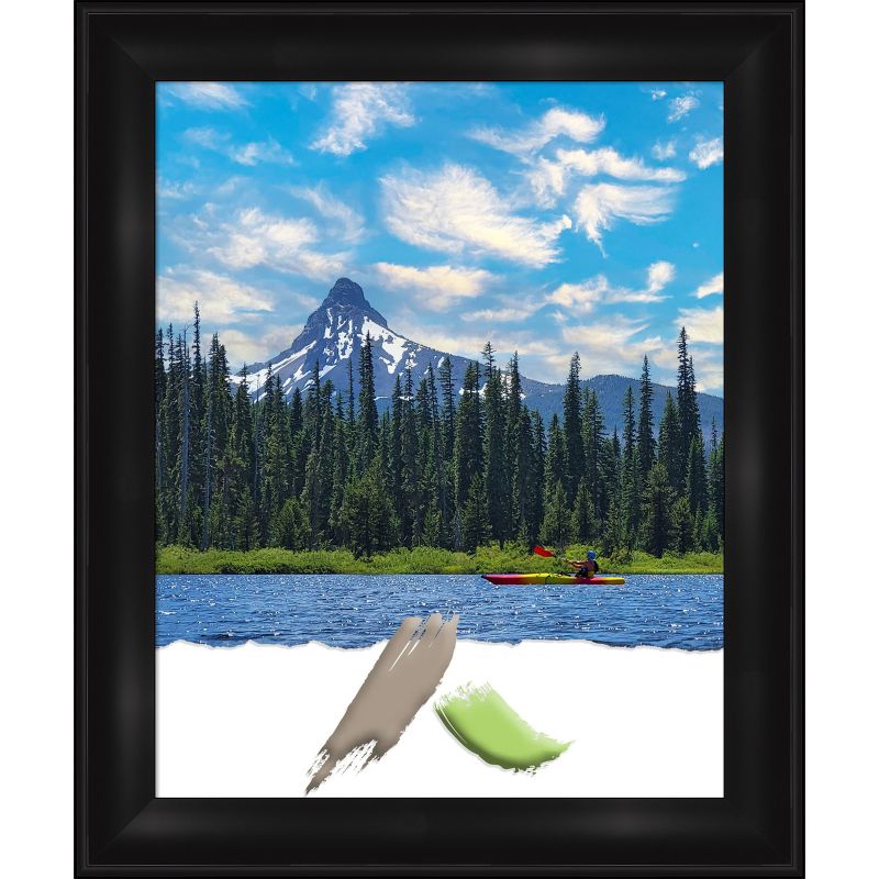 Amanti Art Grand Black Narrow Picture Frame, 1 of 8