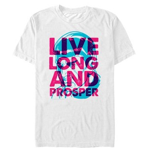 Men's Star Trek Spock Live Long & Prosper 3D T-Shirt - 1 of 4