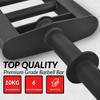 Swtroom Multi Grip Barbell – Swiss Bar with 3 Positions for Angled Neutral Grip Pressing Lifting Curls 7 Feet Long - 3 of 4