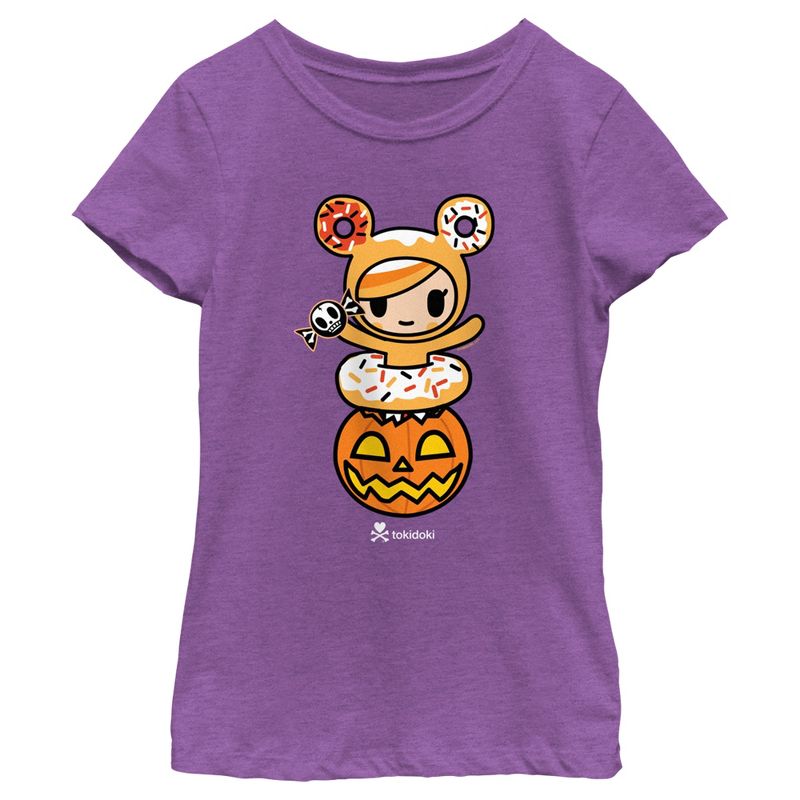Girl's Tokidoki Halloween Donutella T-Shirt, 1 of 5