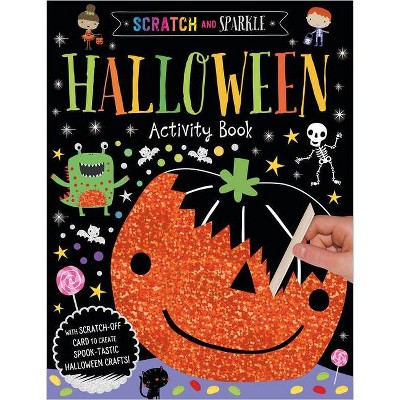 Scratch and Sparkle Halloween Activity Book - by  Make Believe Ideas (Paperback)