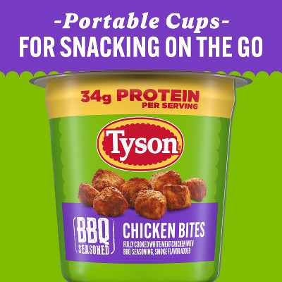 Tyson Protein Cup BBQ Chicken Bites - Frozen - 5.3oz