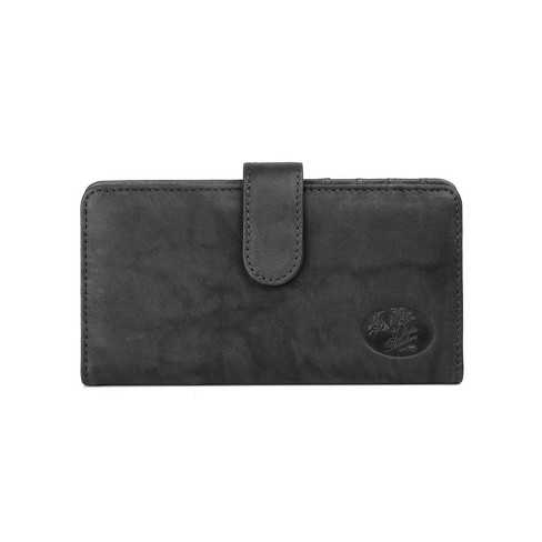Buxton heiress leather checkbook clutch wallet store