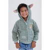 Star Wars The Mandalorian Grogu Cozy Faux Sherling Cosplay Hoodie Newborn to Infant - 2 of 4