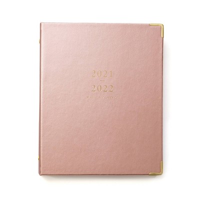 Undated Planner Mini Binder Vegan Blush