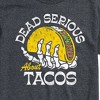 Men's - Instant Message - Dead Serious About Tacos Short Sleeve Graphic T-Shirt - 2 of 4