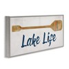 Stupell Industries Lake Life Boat Oar Framed Giclee Art - 2 of 4