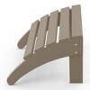 WestinTrends All-Weather Outdoor Patio Poly Adirondack Ottoman Footrest - 3 of 4