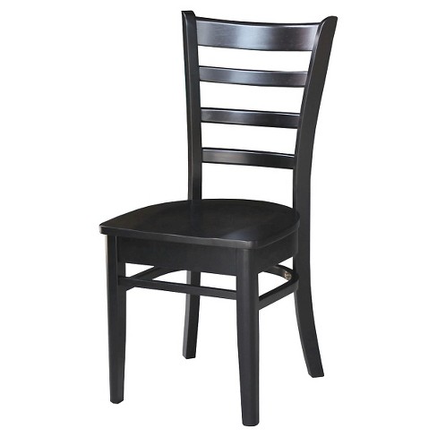 Set Of 2 Emily Side Dining Chairs Black International Concepts Target