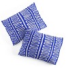 Deny Designs Avenie Modern Craft Greek Key Duvet and Sham Set Blue - 4 of 4