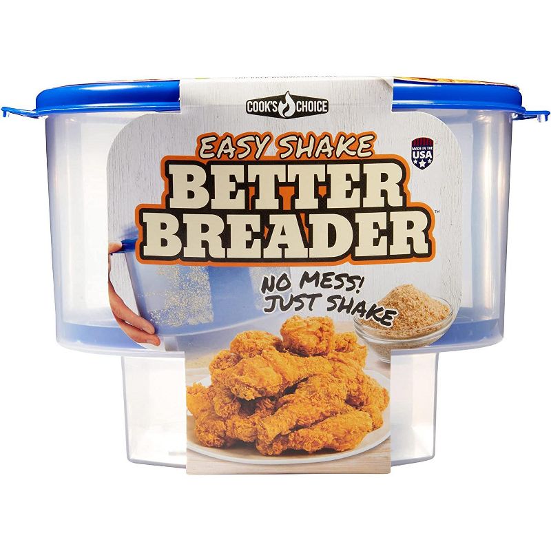 Chef's Choice The Original Breader Bowl- All-in-One Mess Free Batter Breading at Home or On-the-Go, 3 of 4